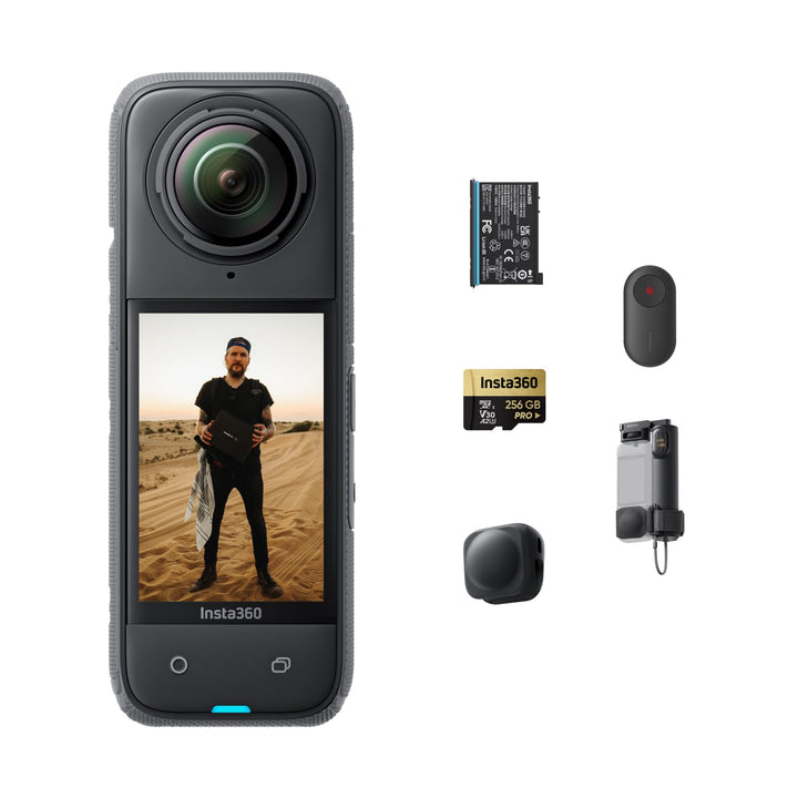 Insta360 X4 Peter McKinnon Edition – wasserdichte 8K 360°-Action-Cam, 4K Weitwinkelvideos, Unsichtba