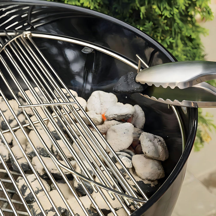 7436 54,6CM Rund Grillrost Klappbarem für Weber 57CM Holzkohlegrills,Grillrostersatzteil für Weber O