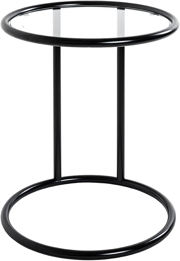 HAKU Möbel Beistelltisch, Metall, schwarz, Ø 45 x H 55 cm Ø 45 x H 55 Schwarz, Ø 45 x H 55 Schwarz