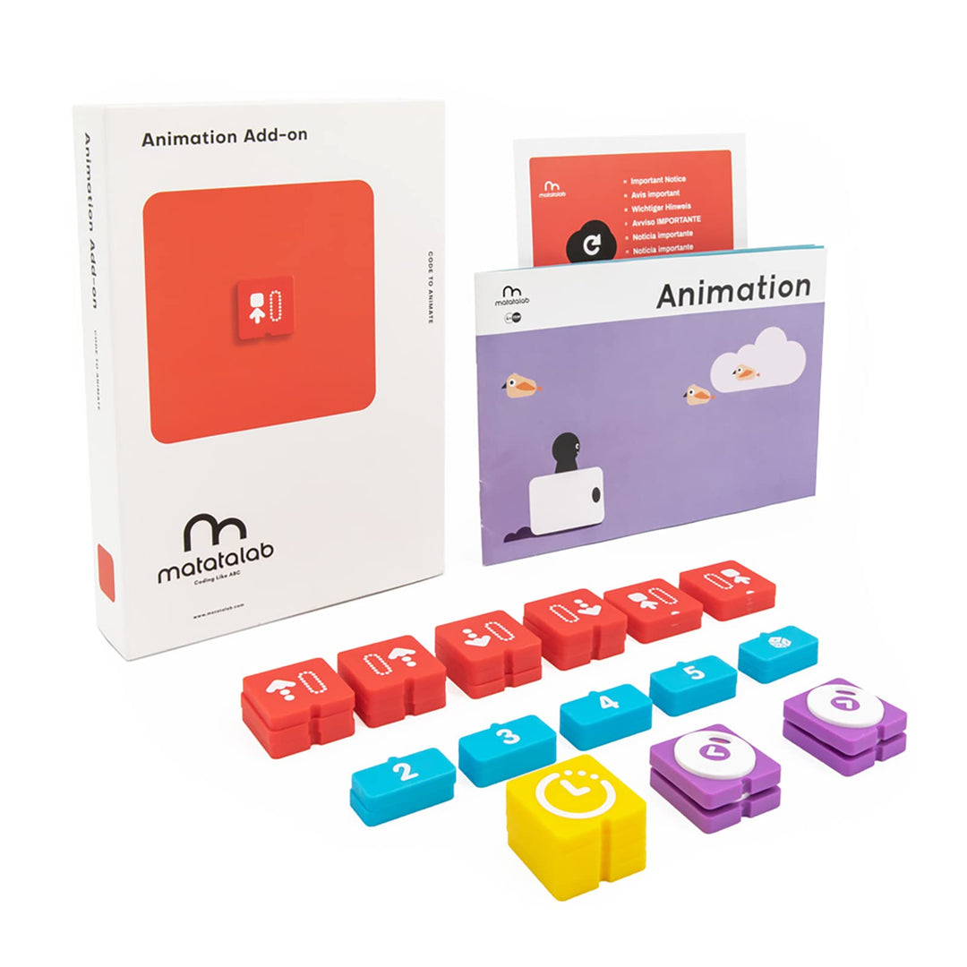 Matatalab Animationserweiterung Kodierungsset Pro-Set Kodierungsroboter für Kinder, STEM-Lernspielze