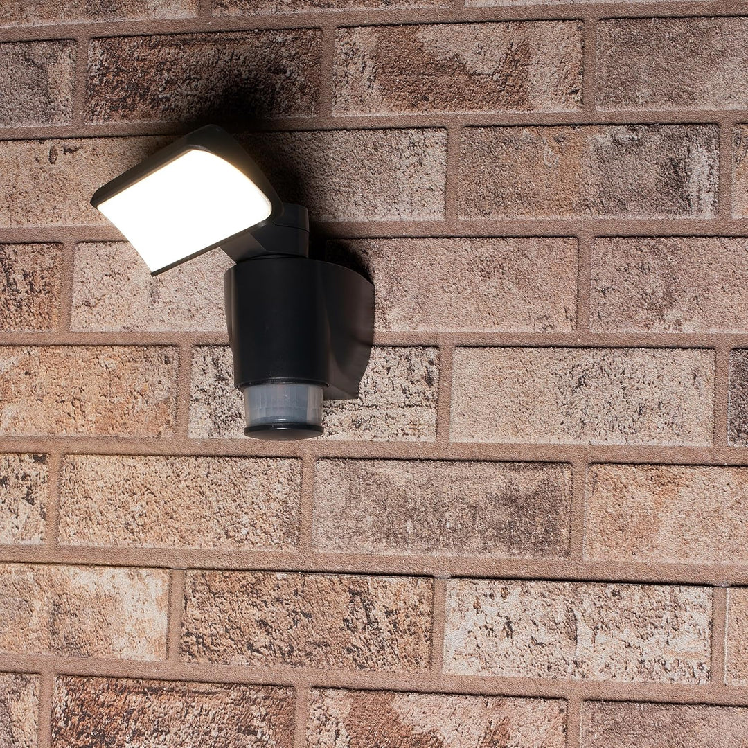 LED's light 0310782 LED-Strahler anthrazit mit 180° Bewegungsverfolgung 18W IP44