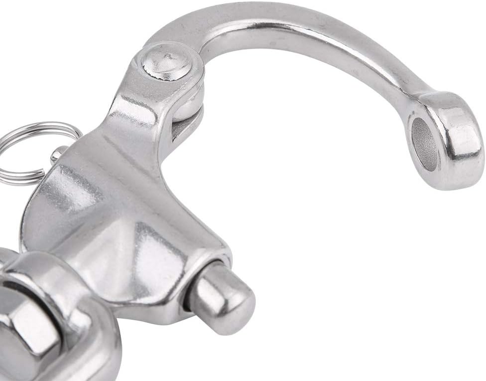Schnappschäkel Gross Kutsche-Für Schnappschäkel 128Mm - Edelstahl-Wirbelschäkel, 316 Edelstahl-Wirbe