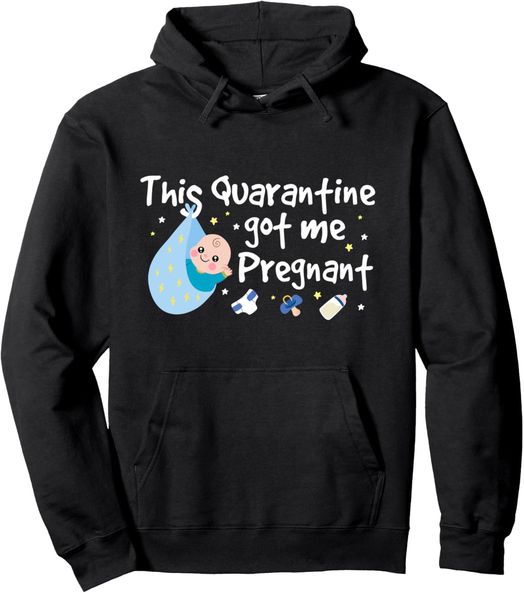 Diese Quarantäne hat mich schwanger gemacht 2021 - Lustige Pullover Hoodie