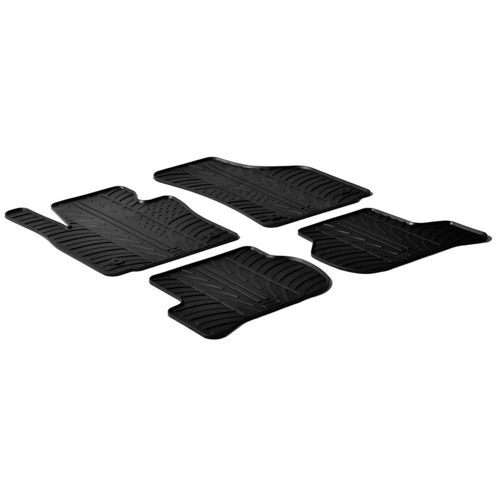 GLEDRING 0311 Satz Gummimatten passend für Seat Leon + Cupra 1P 2005-2013 (T Profil 4-teilig + Monta