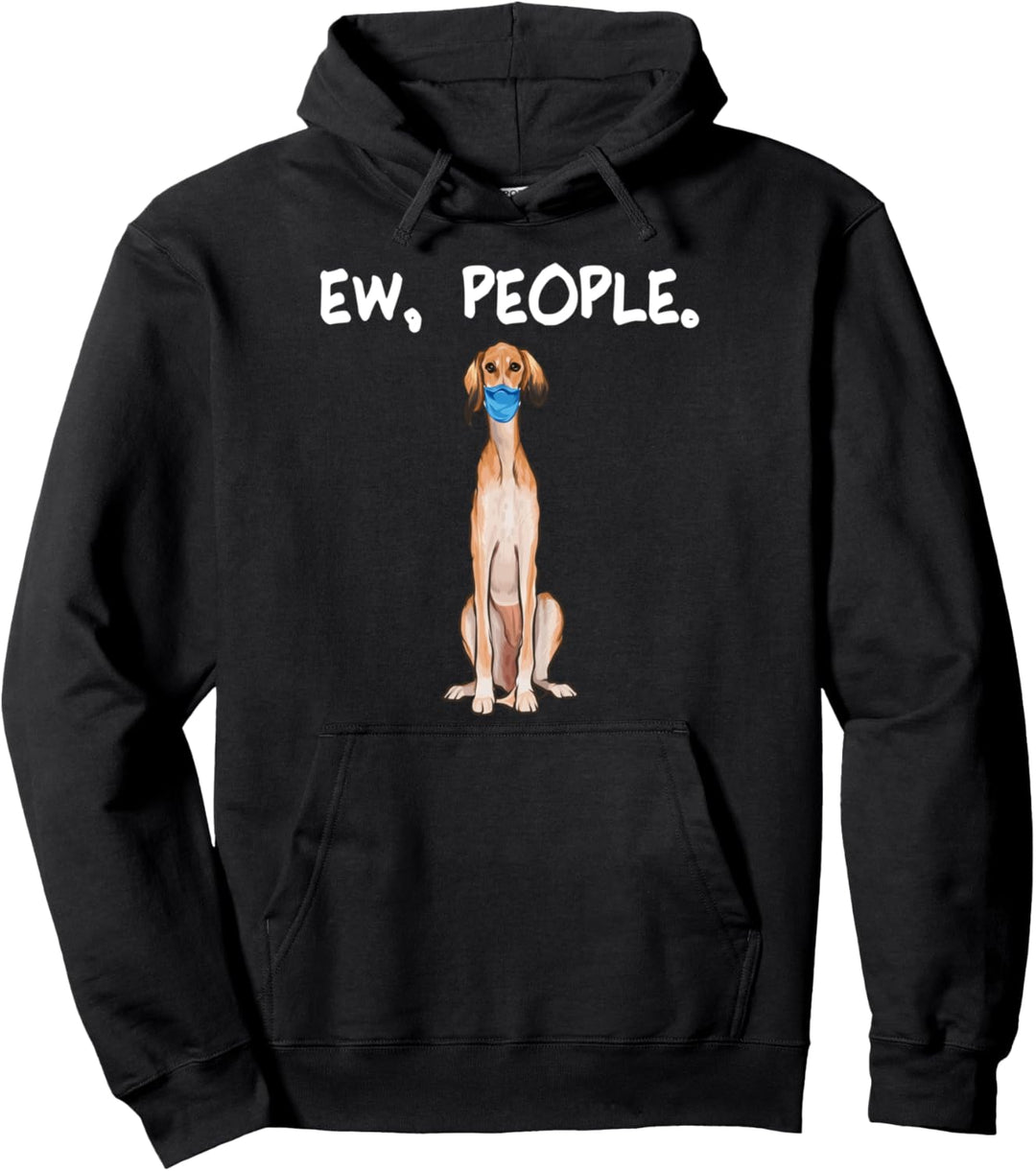 Saluki Ew People Hundemaske Pullover Hoodie