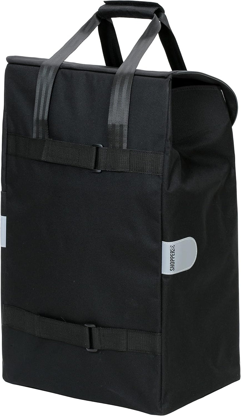 Andersen Shopper Quattro Stahl höhenverstellbar mit Rad Ø 15 und 20 cm und 49 Liter Tasche Senta gra