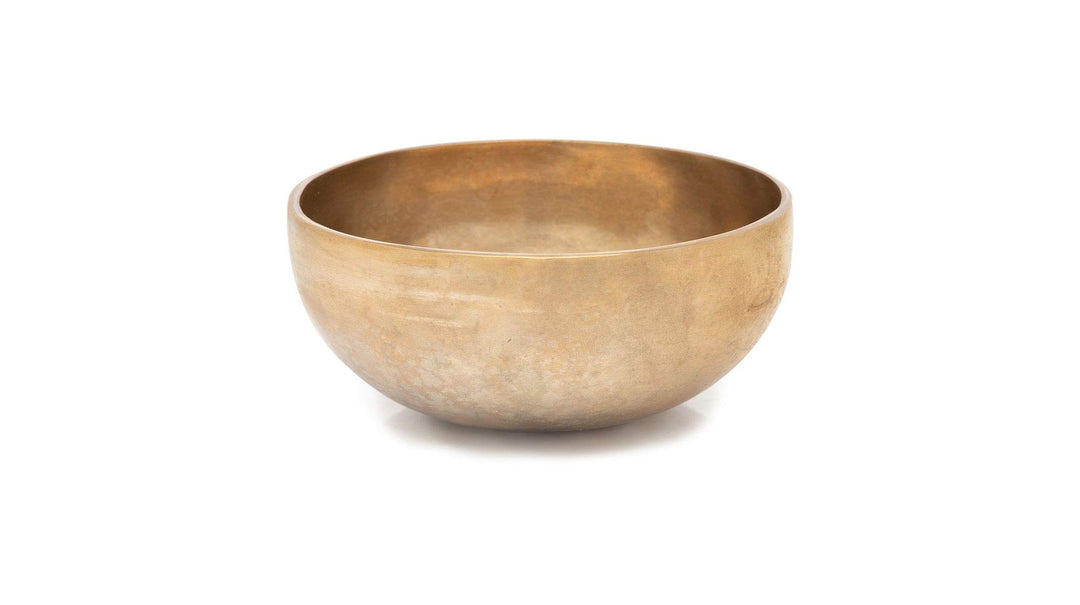 XDrum Omshanti Klangschale 10 cm - Gewicht: 300g - handgemacht in Indien - ideal für Meditations- un