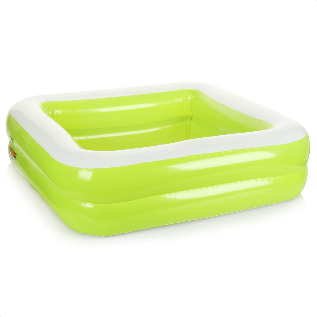 com-four® Planschbecken - aufblasbarer Baby-Pool mit weichem Boden für Kleinkinder von 1-3 Jahre - K