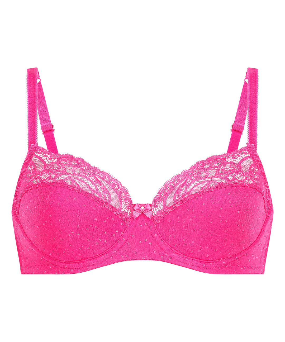 HUNKEMÖLLER Unwattierter Bügel-BH Sophie 75C Rose Violet, 75C Rose Violet