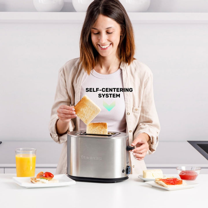 Taurus - Toaster Mytoast II Legend | 900W | 2 Schlitze | 7 Bräunungsstufen | Auftauen, Aufwärmen & A