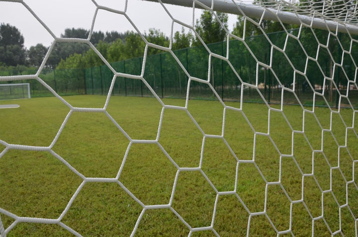 Aoneky Fussballnetz 7,3x2,4M/ 4,9x2,1M/ 3,6x1,8M/ 3x2M/ 2,4x1,8M/ 1,8x1,2M | Ersatz-Fussballtornetz