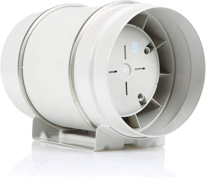 STERR Rohrventilator DFA200 Kanalventilator 200 mm / 8'' - Industrieventilator Niedriger Energieverb