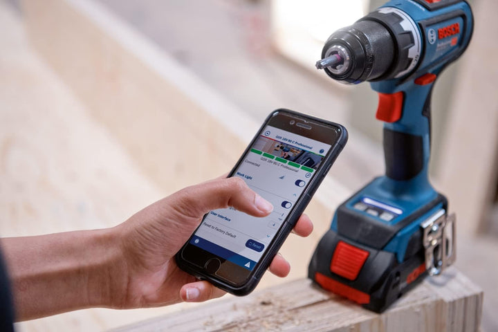 Bosch Professional 18V System Akku Bohrschrauber GSR 18V-90 C (inkl. 1/1-Einlage, L-BOXX, ohne Akku/