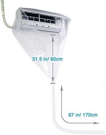 Wandmontierte Split-Klimaanlage Reinigungstasche universal, universal
