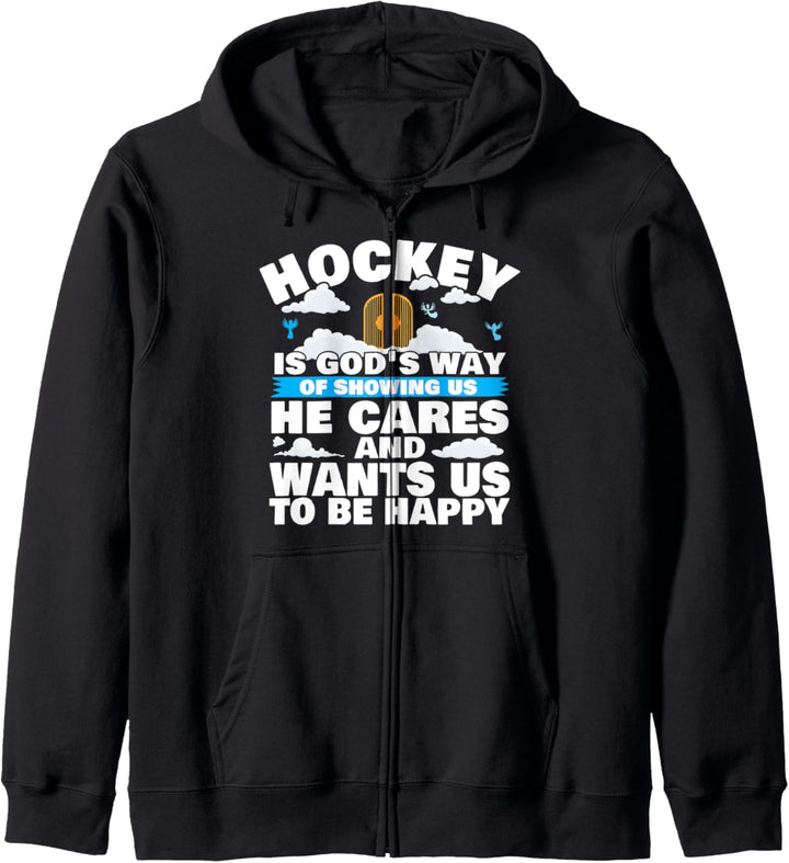 Hockey-Geschenk für Jungen Kapuzenjacke