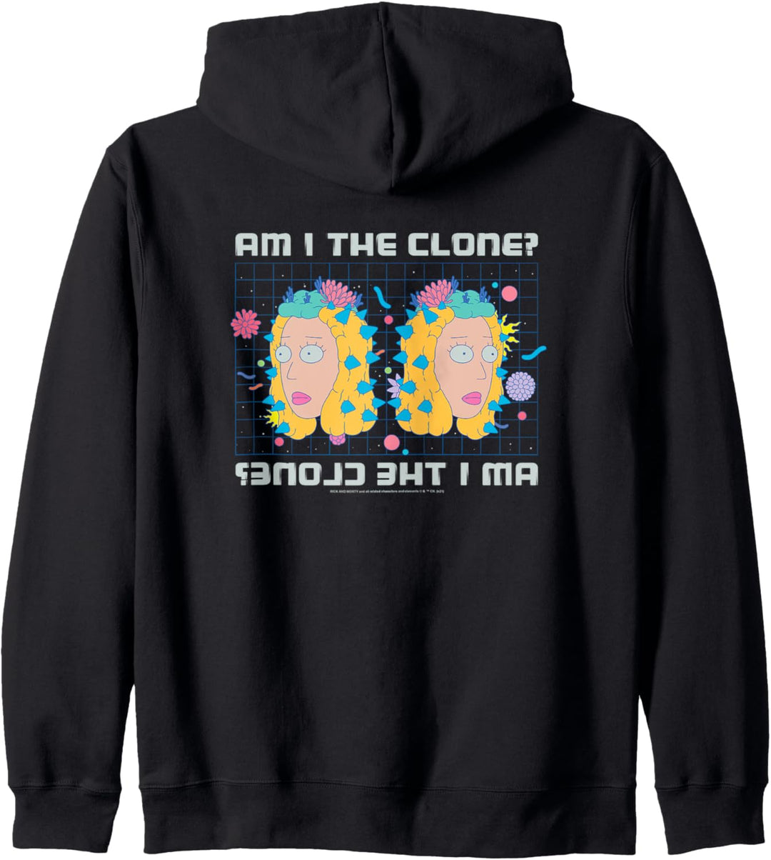 Rick and Morty Am I the Clone? Kapuzenjacke