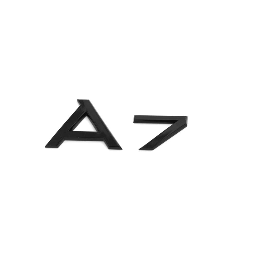 Audi 4K8071803 Schriftzug A7 schwarz Tuning Exclusive Black Edition Emblem