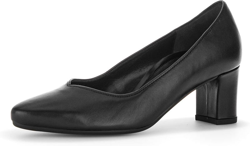 Gabor Damen Klassische Pumps, Frauen Absatzschuhe,Moderate Mehrweite (G) 38 EU Schwarz 57, 38 EU Sch