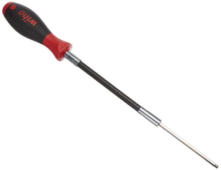 WIHA Stiftschlüssel Sechskant flexibler Schaft 4 x 340 mm, 1 Stück,23160