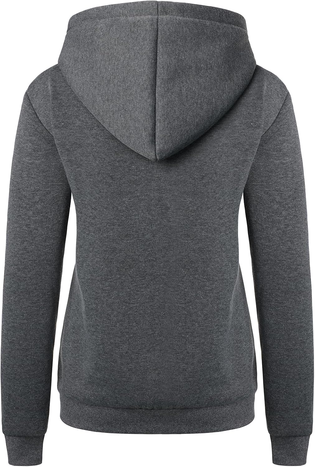 LIAMERHE Damen Kapuzenpullover Basic Damen Hoodie mit Reissverschluss Kapuzenpulli Langarm Kapuze He