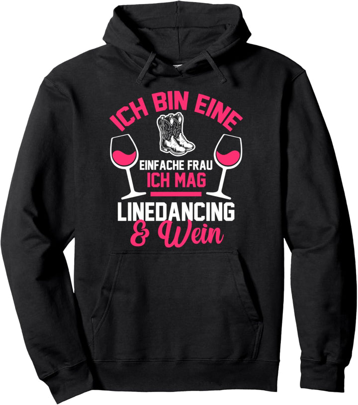 Linedance Line Dance Wein Pullover Hoodie