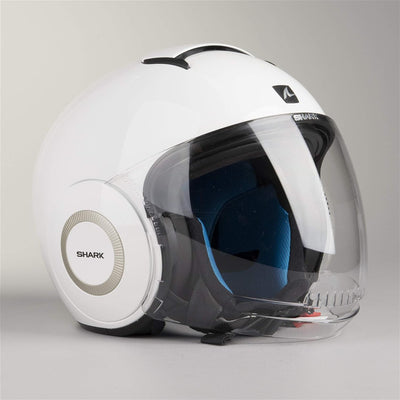 Shark Herren Nc Motorrad Helm (1er Pack) XS Weiss, XS Weiss