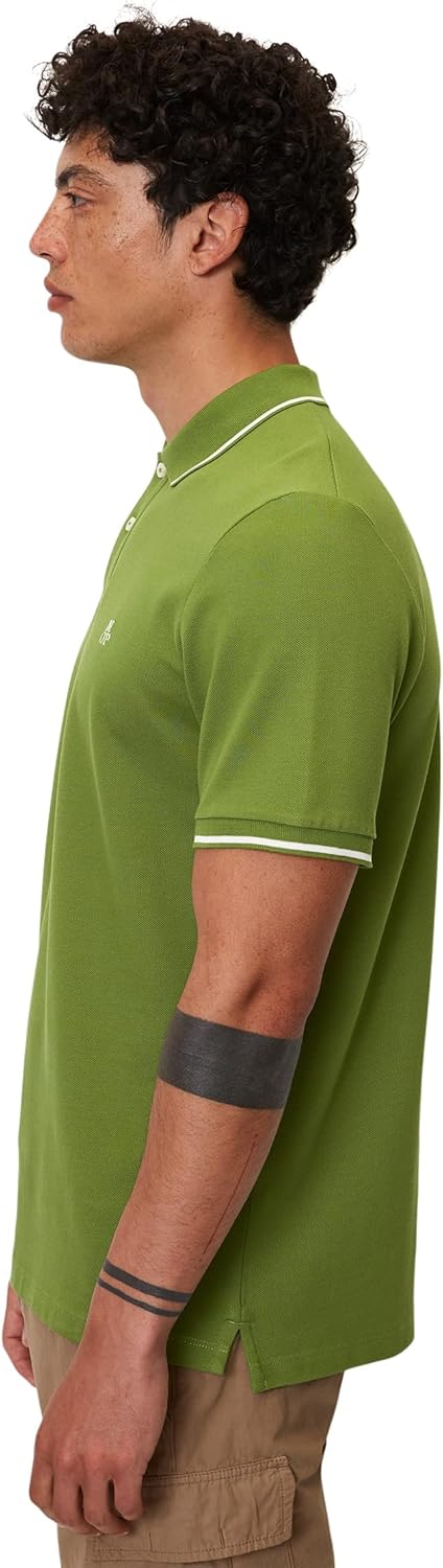 Marc O'Polo Herren Kurzarm-Poloshirt aus Bio-Baumwolle Regular Fit XL 448, XL 448