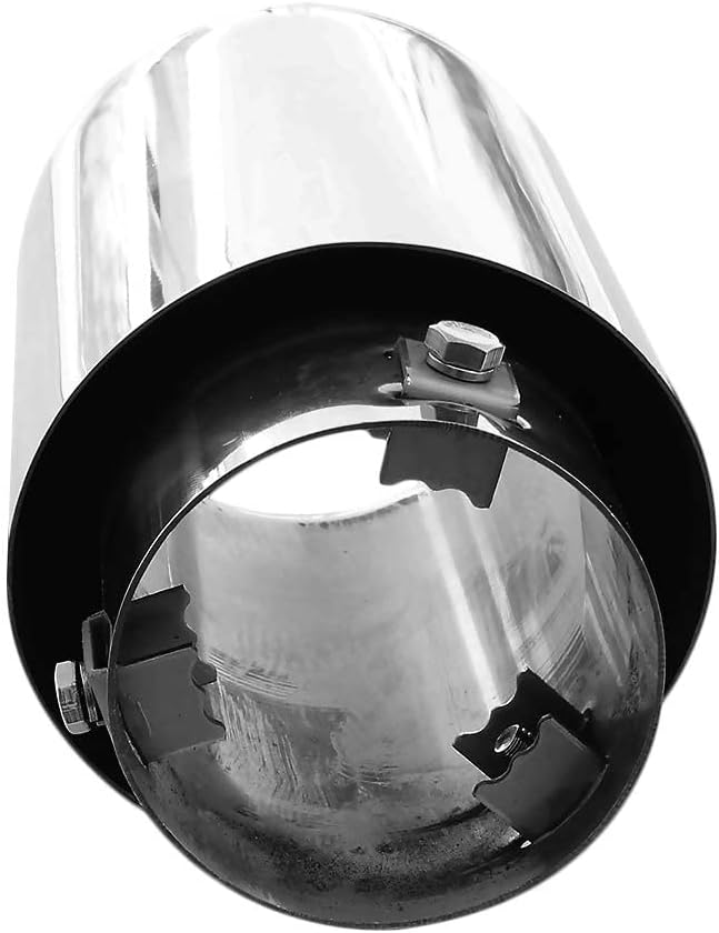 Universal 3176 Auspuffblende Endrohr Sport Schalldämpfer Edelstahl Chrom