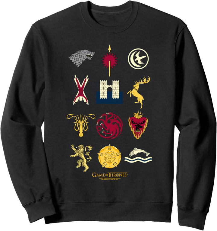 Game of Thrones House Sigils Sweatshirt