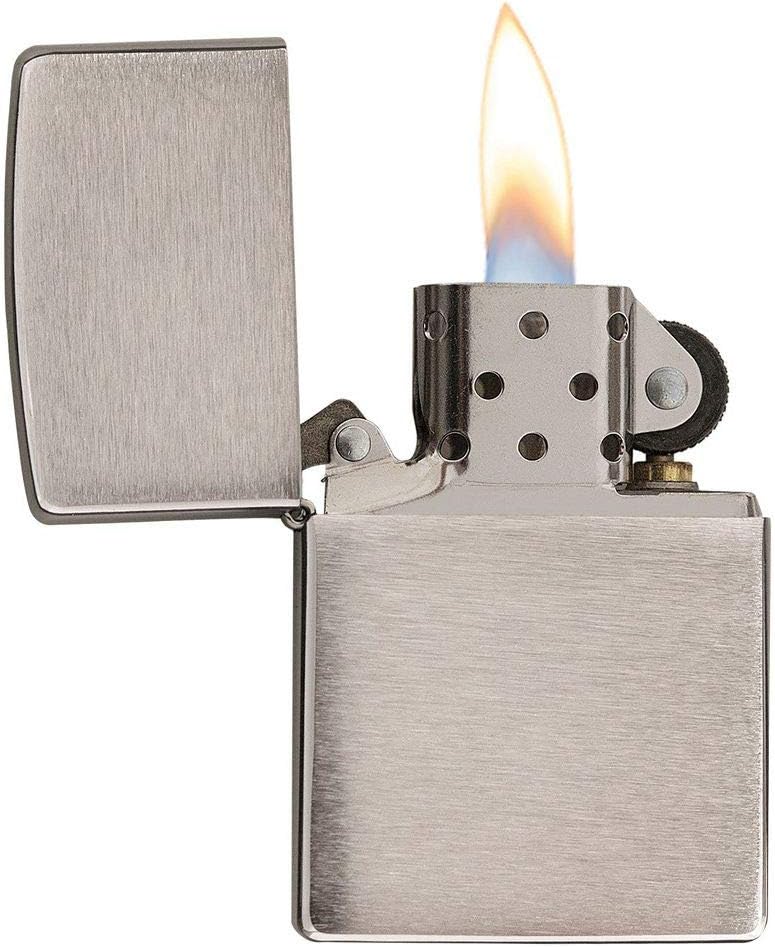 Zippo 162 Armor Chrome Heavy Wall Feuerzeug, Messing