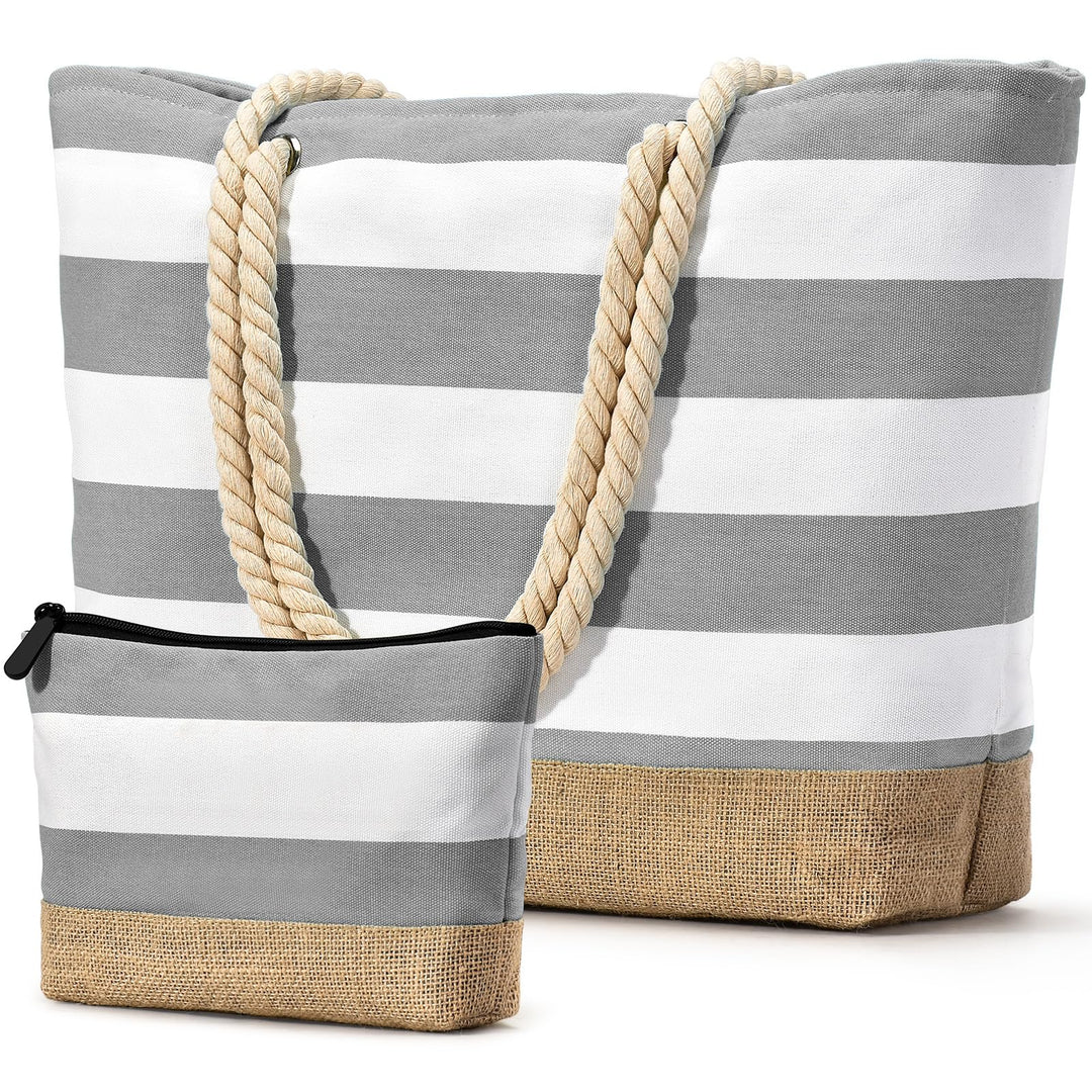 oscaurt Strandtasche Badetasche XXL Shopper Tasche Damen Umhängetasche Wasserdicht Beach Tote Bag mi