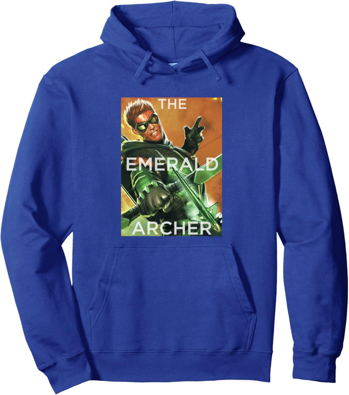 Justice League Green Arrow Trigger Pullover Hoodie