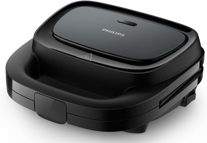 Philips Waffle Maker Series 3000 HD2332/90, 750 W, 240 V, Non-stick plates, Black