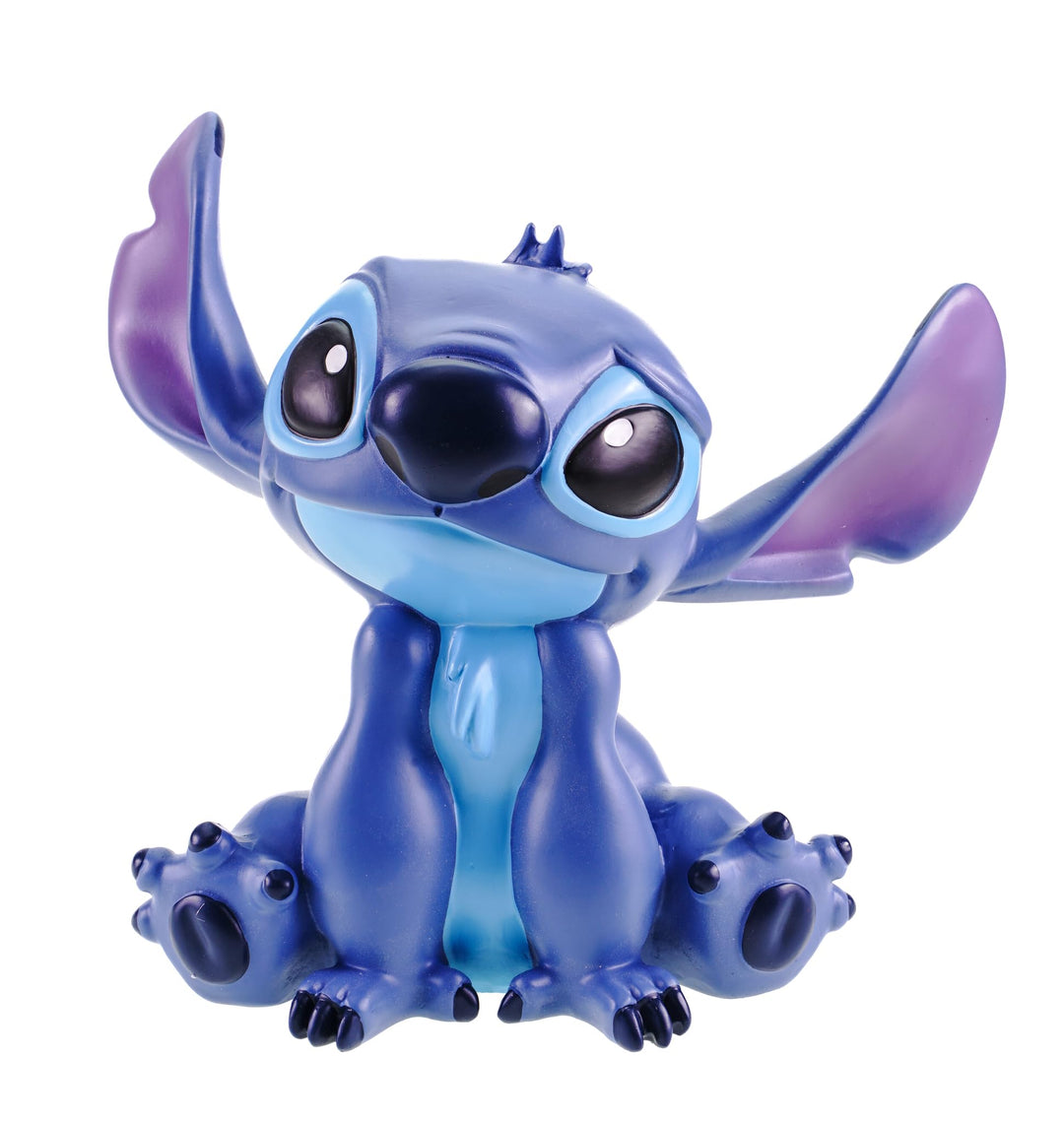 Gartenfigur Stitch – Disney's frecher Lilo & Stitch Alien zum Verlieben Sitzend - mit Ohren Oben (20