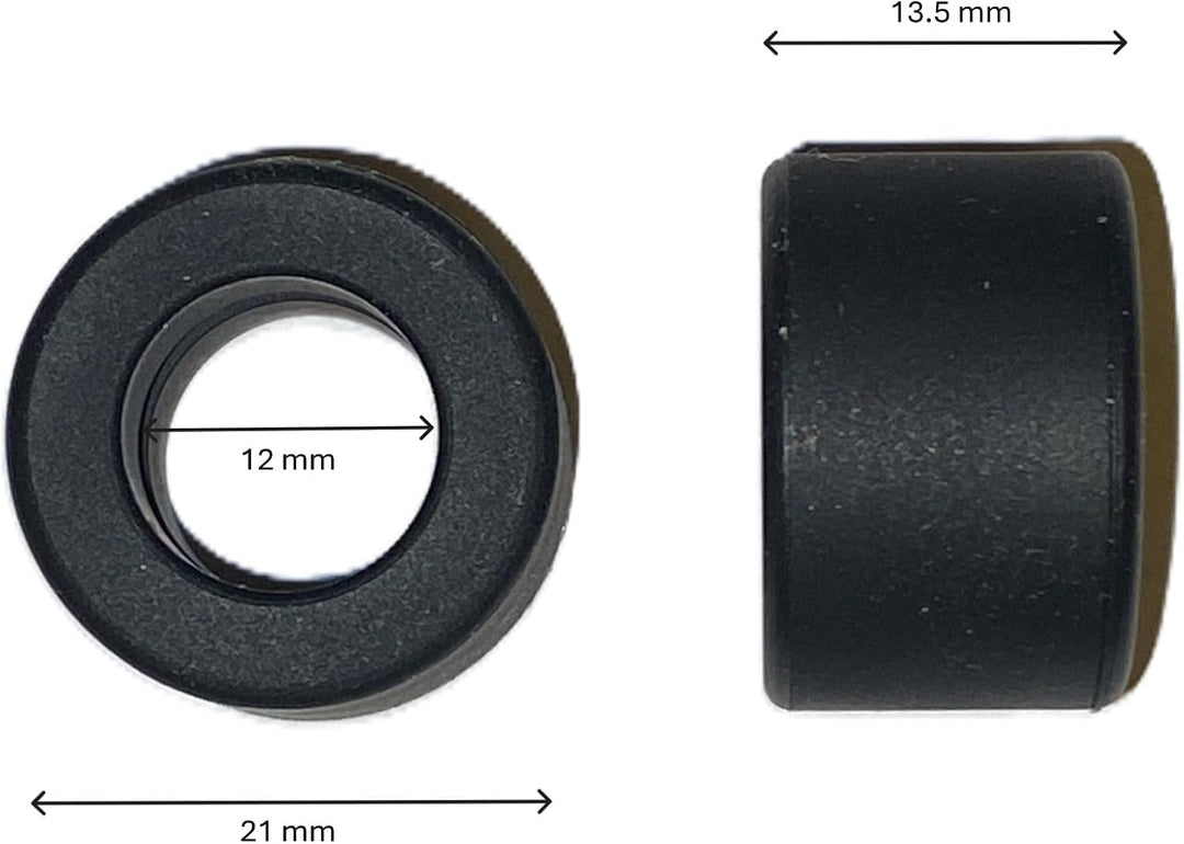 SSC Slot Cars Super Grip Ersatz-Autoreifen/Reifen-Set Zubehör, F1 Heckschlitze, kompatibel für - Sca