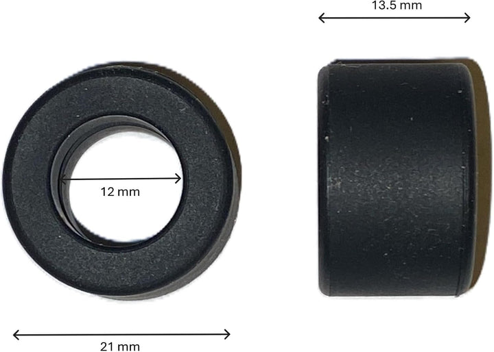SSC Slot Cars Super Grip Ersatz-Autoreifen/Reifen-Set Zubehör, F1 Heckschlitze, kompatibel für - Sca