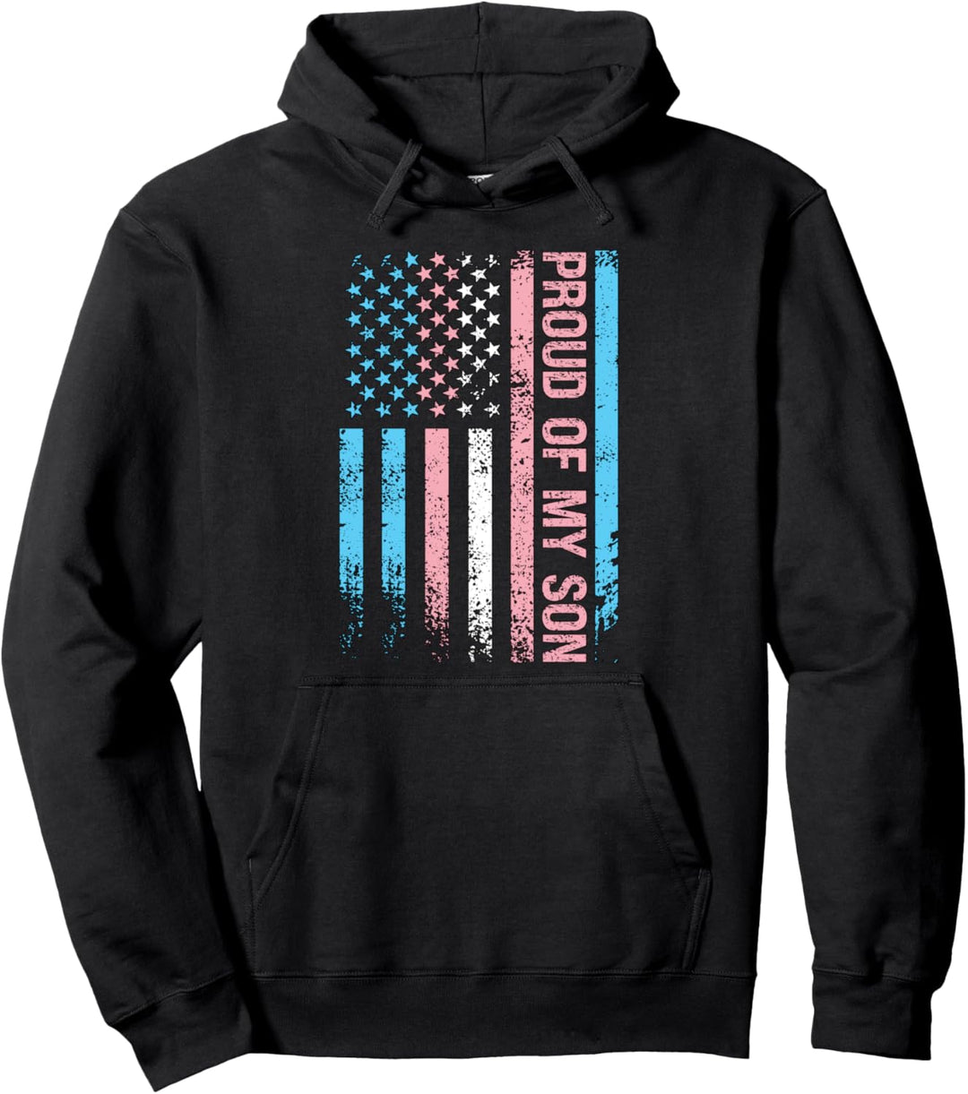 Stolz auf meinen Sohn Trans LGBT LGBTQ Pullover Hoodie