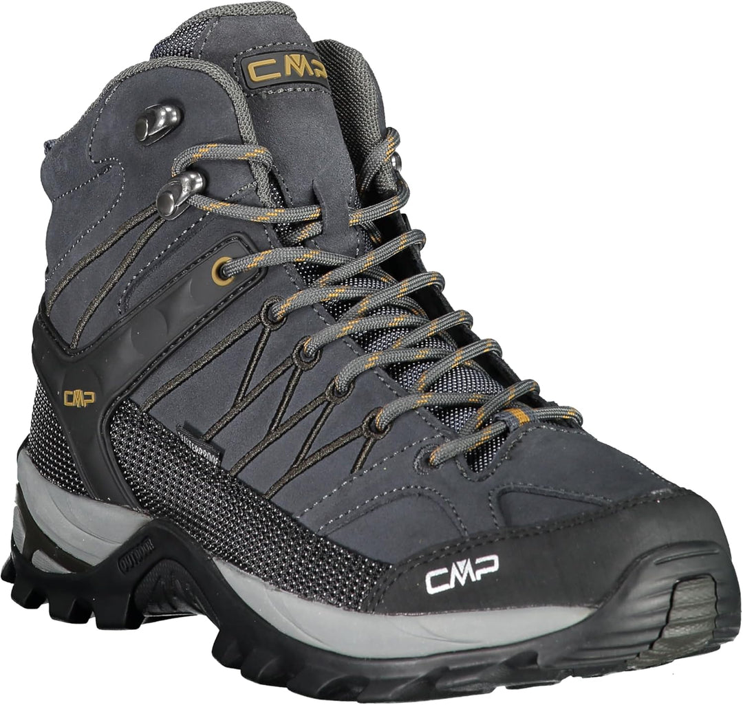 CMP Herren Rigel Mid Shoe Wp Trekking-&amp; Wanderstiefel 46 EU Antracite Torba, 46 EU Antracite Torba