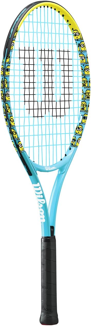 Wilson Tennisschläger Minions 2.0 Jr, Für Kinder, Aluminium 25, 25