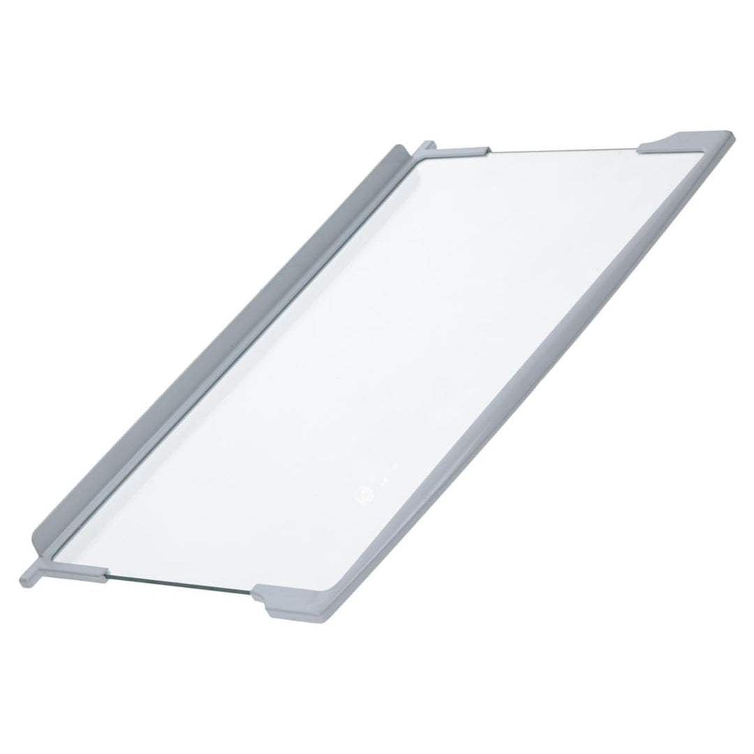 Glasplatte oben Whirlpool 481010643010 474x288mm mit Rahmen für Kühlschrank KühlGefrierKombination