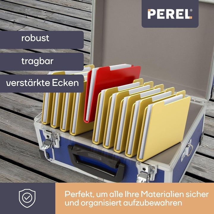 VELLEMAN - 1821-BL Waytex Klassifikation Valise Aluminium 320 x 230 x 155 mm – blau 138957