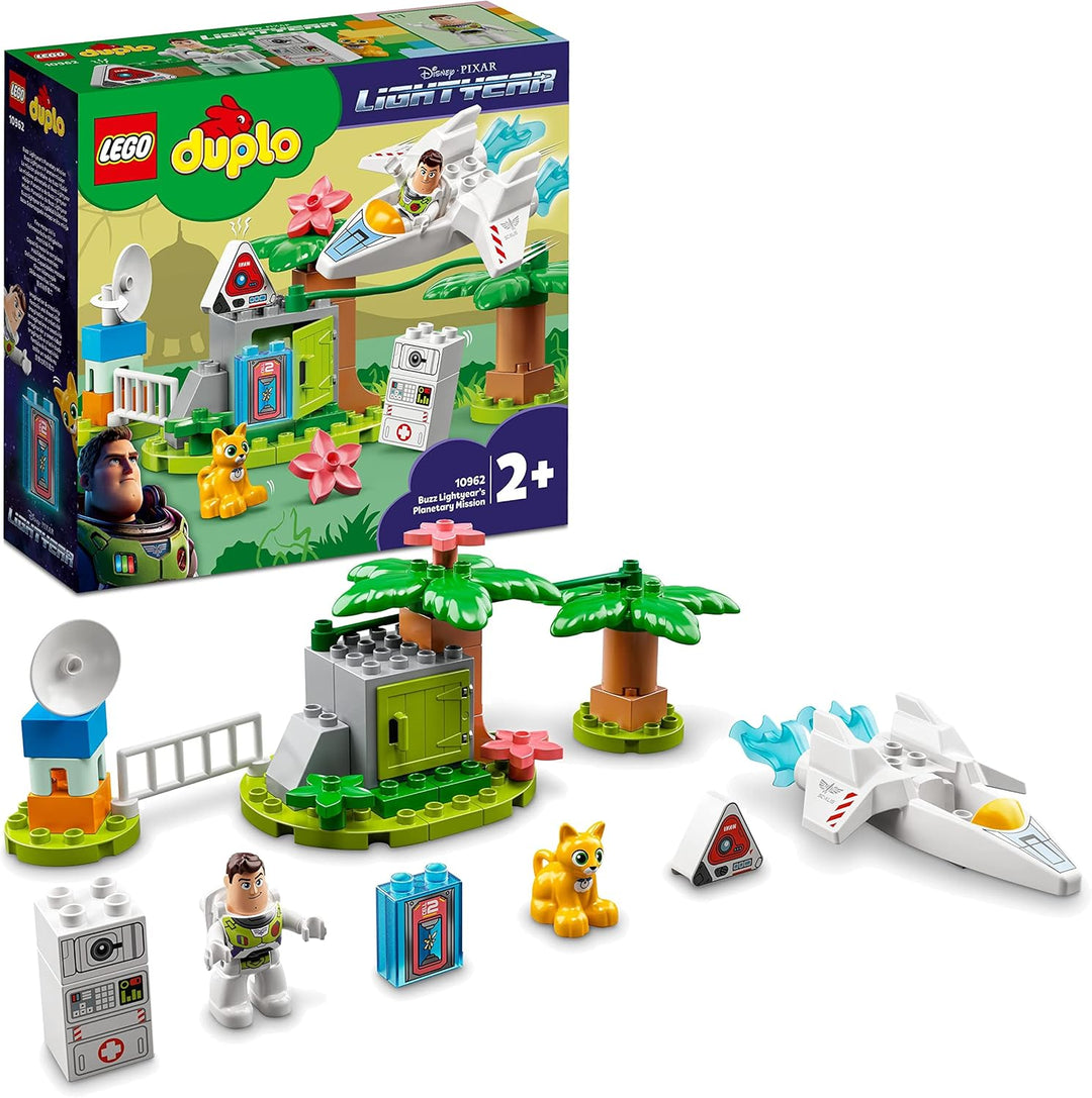 LEGO 10962 DUPLO Disney and Pixar Buzz Lightyears Planetenmission Weltraum-Spielzeug mit Raumschiff