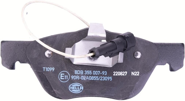 HELLA PAGID 8DB 355 007-931 Bremsbelagsatz - T1099 - Dicke/Stärke: 19mm - Bremssystem: Teves - mit i