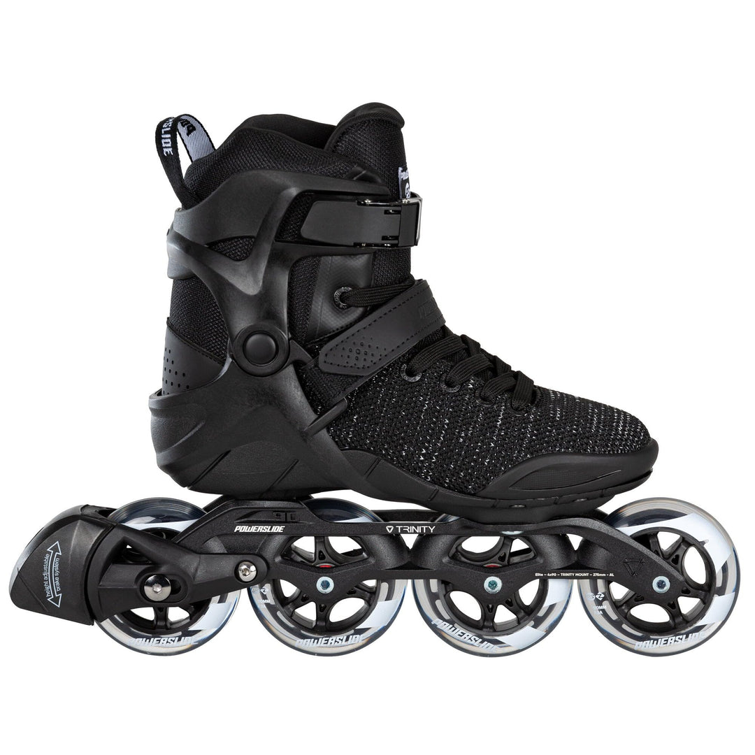 Powerslide Inline Skate Phuzion Xenon Black 90, für Fitness, für Damen und Herren 47, 47