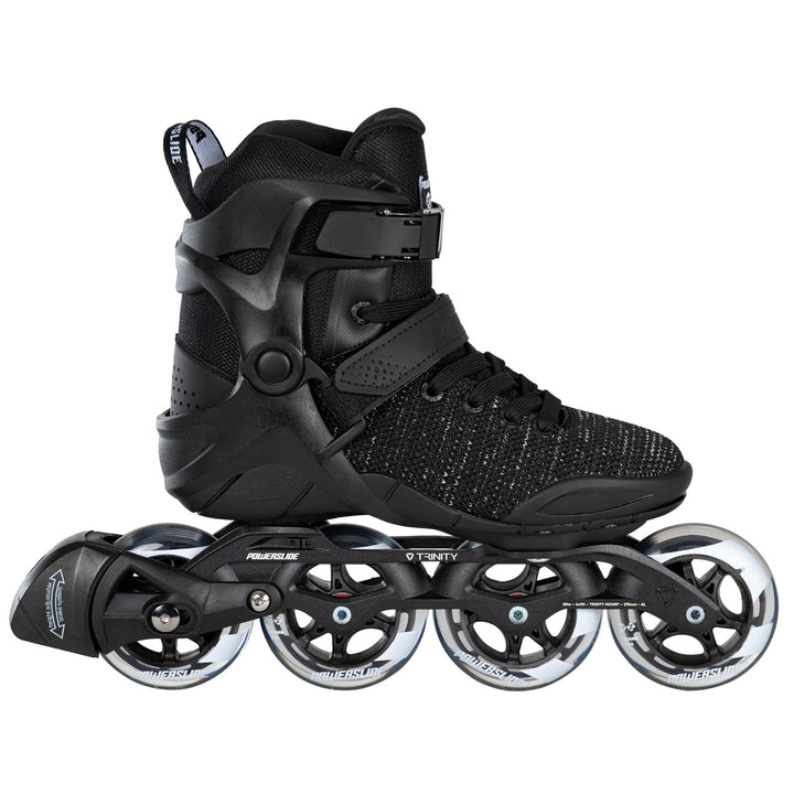 Powerslide Inline Skate Phuzion Xenon Black 90, für Fitness, für Damen und Herren 47, 47