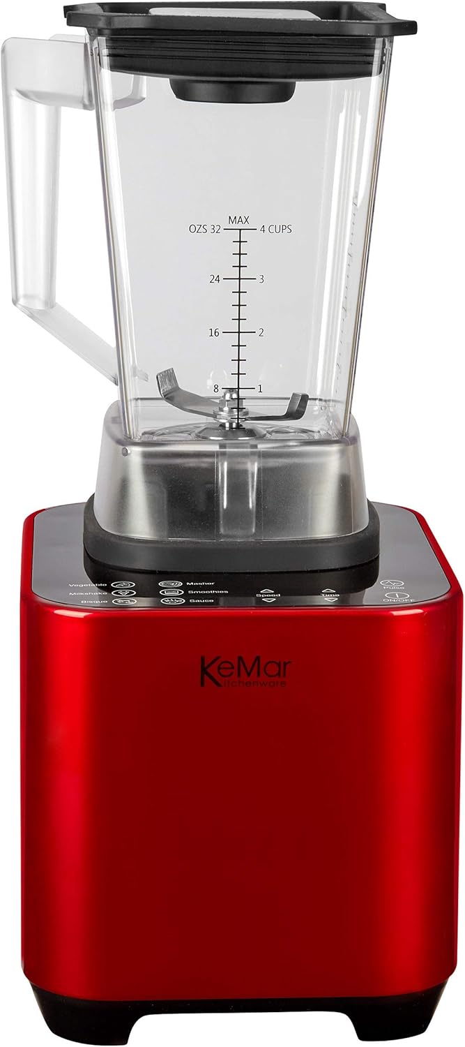 Hochleistungstandmixer (1.500W, 30.000 U/min 6 Programme, Touch Bedienung, inkl. 1L und 2L Behälter