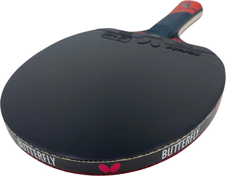 Butterfly® Dimitrij Ovtcharov Black Tischtennisschläger | Eva-Technologie | ITTF zertifizierter Waka