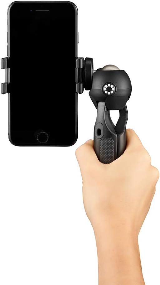 JOBY JB01560-BWW Handypod Mobile Mini Stativ und Handgriff (mit GripTight One Mount, für Smartphone,