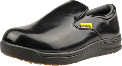DDTX Kochschuhe Arbeitsschuhe Herren Unisex SRC rutschfest Ölbeständig Anti-Splash Leicht Schwarz/We