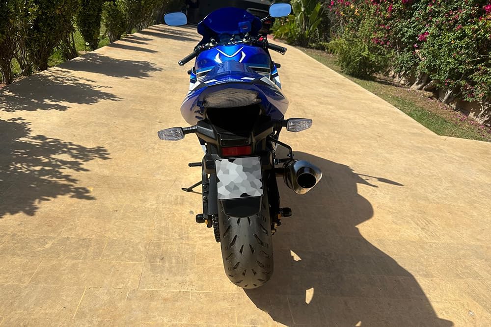 aVDB-moto LED-Bremslicht mit integrierten Blinker kompatibel mit Gsxr 600, 750, K4, K5, 2004/2005 (K